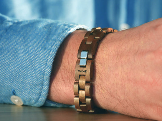Walnoot Hout - Pure Armband