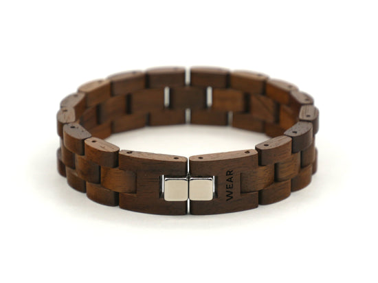 Wooden walnut bracelet